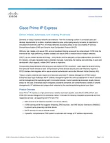 Cisco Cisco Prime IP Express 8.2 Hoja De Datos