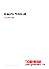 Toshiba satellite l630 User Manual