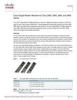 Cisco Cisco VN 2900 Network Adaptation Interface Fiche De Données