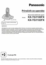 Panasonic kx-tg1102fx 작동 가이드