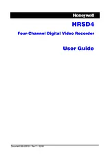 Honeywell HRSD4 Manual De Usuario