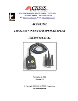 ACTiSYS ACT-IR320L User Manual