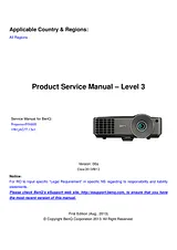 Benq MX600 Manual De Usuario