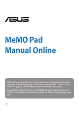 ASUS ASUS MeMO Pad Smart 10" Benutzerhandbuch