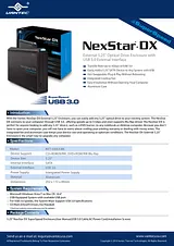 Vantec NexStar MX NST-530S3-BK Folheto