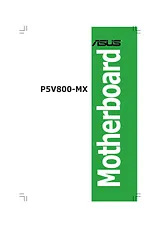 ASUS P5V800-MX Справочник Пользователя