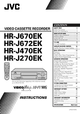 JVC HR-J670EK Manual Do Utilizador