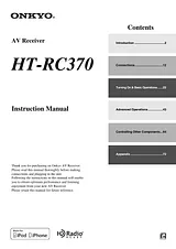 ONKYO HT-RC370 Manual Do Utilizador