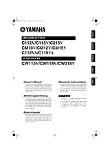 Yamaha CW218V Manual Do Utilizador