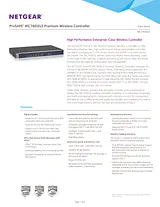 Netgear WC7600v2 – ProSAFE Wireless Controller 데이터 시트