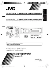 JVC KD-R305 Manual Do Utilizador