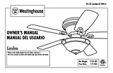 Westinghouse Carolina 52-Inch Reversible Five-Blade Indoor Ceiling Fan 7200100 Manuale Istruttivo