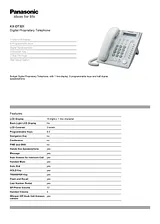 Panasonic KX-DT321 KX-DT321-B 产品宣传页