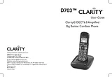 Clarity D703 Справочник Пользователя