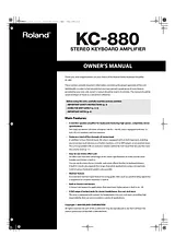 Roland KC-880 用户手册