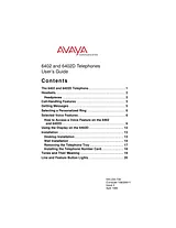 Avaya 6402 用户手册