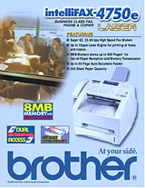 Brother IntelliFax-4750E PPF4750E プリント