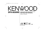 Kenwood DPX-8030MD 사용자 설명서