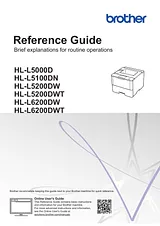Brother HL-L5100DN Reference Guide