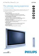 Philips 42PF9966/12 产品宣传页