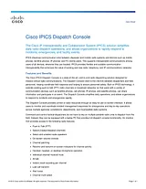 Cisco Cisco IPICS Release 4.5 Hoja De Datos