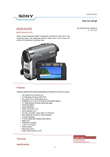 Sony DCR-HC47E Manuale Utente