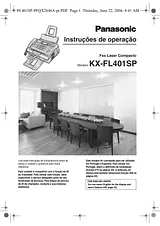 Panasonic KXFL401SP Guida Al Funzionamento