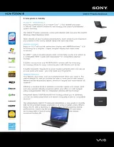 Sony vgn-tt250n Specification Guide