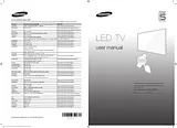 Samsung UE40H5203AW Quick Setup Guide