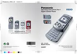 Panasonic EB-X500 Manual Do Utilizador