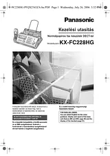 Panasonic KXFC228HG Mode D’Emploi
