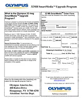Olympus D-340L Veröffentlichungshinweis