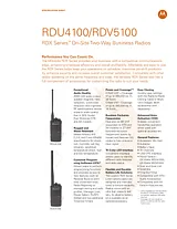 Motorola RDV5100 Manuel D’Utilisation