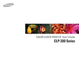 Samsung Networked Color Laser Printer CLP-300N Справочник Пользователя