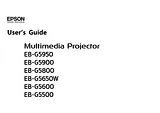Epson EB-G5600 Manual Do Utilizador