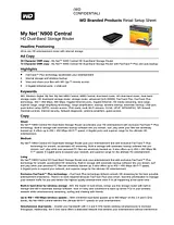 Western Digital N900 WDBKSP0020BCH-HESN User Manual