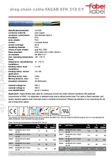 Faber Kabel Grey 035492 Data Sheet