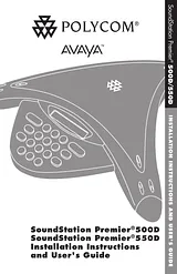 Polycom avaya 550d Manual De Usuario