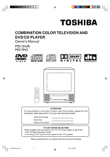 Toshiba MD13N3R Manuale Proprietario
