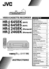 JVC HR-J245EK Benutzerhandbuch