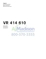 Gaggenau VR414610 Manual