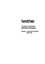 Brother FAX-8650P Manuel D’Utilisation