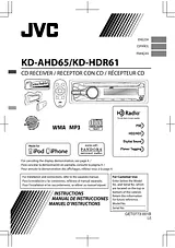 JVC KD-AHD65 Manuale Utente