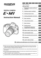 Olympus E-M1 Instruction Manual