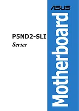 ASUS P5ND2-SLI Deluxe Справочник Пользователя