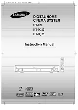 Samsung HT-TQ22 Manual De Usuario