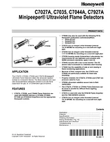 Honeywell C7927A User Manual