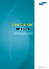 Samsung U28D590D LU28D590DS Manuel D’Utilisation