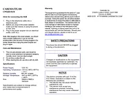 Carematix Inc HUB-101-AA Manual De Usuario