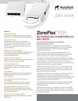 Ruckus Wireless ZoneFlex 7025 901-7025-WW02 データシート